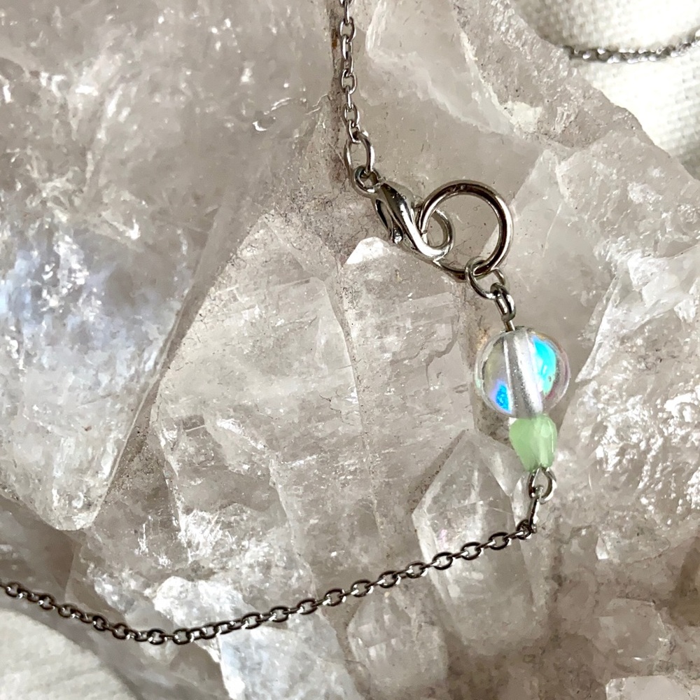 ⚡️ HANDMADE AVENTURINE ESSENTIAL OIL ROSARY ⚡️ - Picture 6 of 7